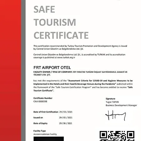 Frt Airport 4* Arnavutkoy